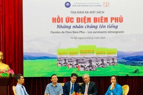 Ra mắt cuốn sách 'Hồi ức Điện Biên Phủ - Những nhân chứng lên tiếng'