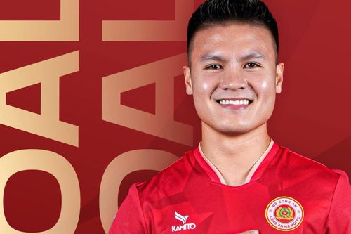 Xem Quang Hải đá phạt tinh quái ghi bàn cho Công an Hà Nội FC