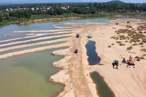 Hà Nội: Báo cáo kết quả đấu giá 3 mỏ cát