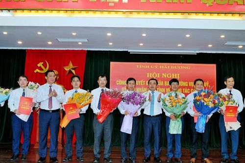 Hải Dương: Bổ nhiệm lãnh đạo 8 đơn vị