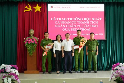 Nhân viên Agribank kịp thời ngăn chặn thành công vụ lừa đảo qua mạng hơn 3 tỷ đồng
