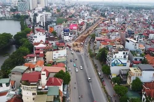 Nhìn gần một phần đường Âu Cơ - Nhật Tân vừa được đưa vào sử dụng