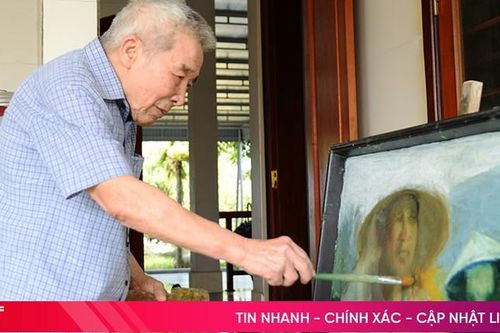 Người họa sỹ hơn nửa thế kỷ gắn bó với tranh sơn dầu