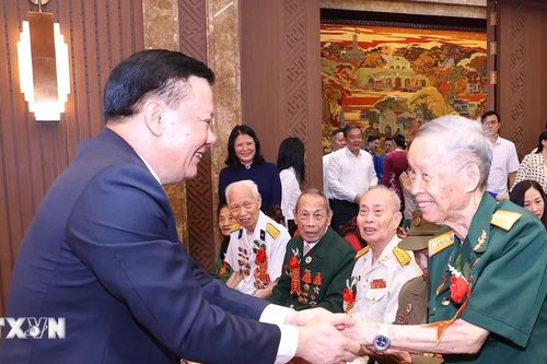 Hà Nội gặp mặt chiến sỹ, thanh niên xung phong tham gia Chiến dịch Điện Biên Phủ