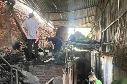 Hải Dương: Cháy cửa hàng hoa ở thị trấn Thanh Miện, bé trai 12 tuổi tử vong