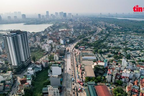 Cận cảnh 260m đường Âu Cơ vừa được đưa vào sử dụng