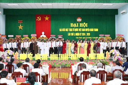 Đại hội điểm Mặt trận Tổ quốc Việt Nam cấp huyện ở Trà Vinh