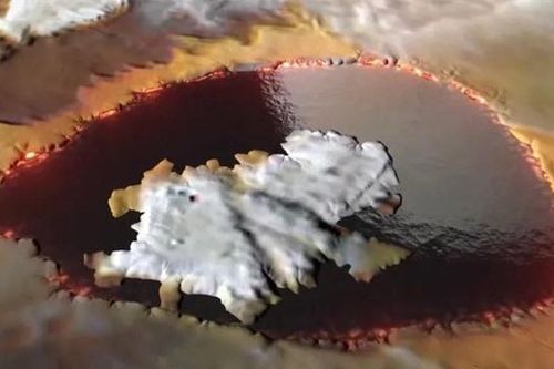 Clip NASA: 'Hồ thủy tinh' ở nơi khủng khiếp nhất hệ Mặt Trời