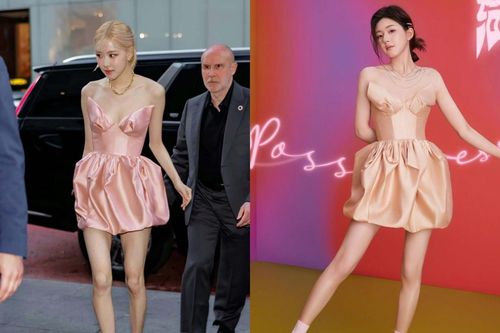 Diện cùng mẫu váy công chúa, Triệu Lộ Tư thua xa Rosé ở điểm này!