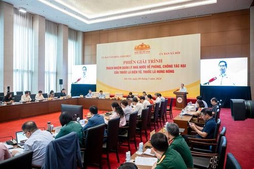 Giải trình, làm rõ trách nhiệm trong phòng, chống tác hại của thuốc lá điện tử