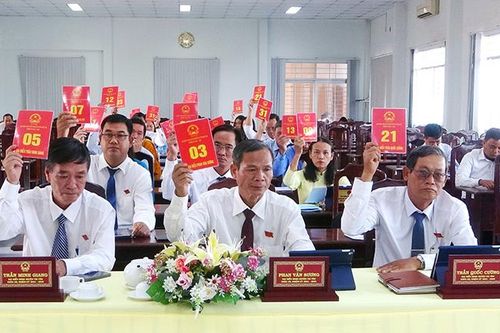 HĐND huyện Tri Tôn tổ chức kỳ họp thứ 15 chuyên đề