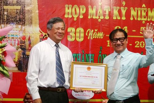 Quỹ Tín dụng Nhân dân Tri Tôn kỷ niệm 30 năm hình thành và phát triển
