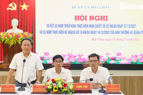 Quận Hải Châu đạt kết quả tích cực trong quản lý trật tự đô thị, xây dựng và môi trường