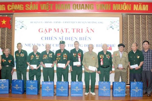 Huyện Mường Ảng gặp mặt tri ân Chiến sĩ Điện Biên