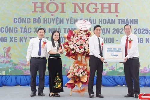 Yên Châu hoàn thành xóa nhà tạm và thông xe kỹ thuật tuyến đường Chiềng Khoi - Phiêng Khoài