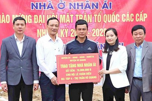 Hà Tĩnh: Gần 1.200 công trình, phần việc được các địa phương triển khai chào mừng Đại hội Mặt trận Tổ quốc các cấp