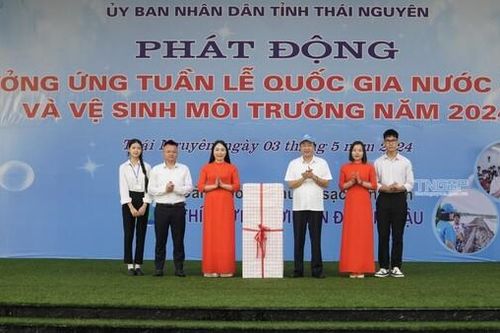 Thái Nguyên: Nhiều hoạt động thiết thực hưởng ứng Tuần lễ quốc gia nước sạch và vệ sinh môi trường