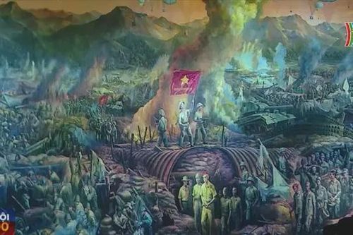 Chiêm ngưỡng bức tranh panorama Chiến dịch Điện Biên Phủ tại Hà Nội