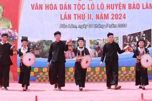 Ngày hội văn hóa dân tộc Lô Lô huyện Bảo Lâm lần thứ II