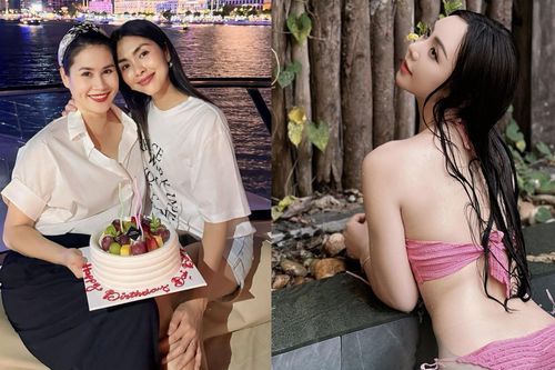 Sao Việt 4/5: Tăng Thanh Hà trẻ đẹp bên bạn thân, Quỳnh Kool khoe dáng nóng bỏng