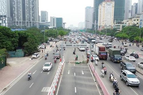 Chốt thời điểm được lưu thông trên cầu vượt Mai Dịch mới
