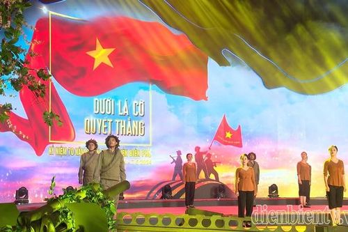 Cầu truyền hình DƯỚI LÁ CỜ QUYẾT THẮNG kỷ niệm 70 năm Chiến thắng ĐIỆN BIÊN PHỦ