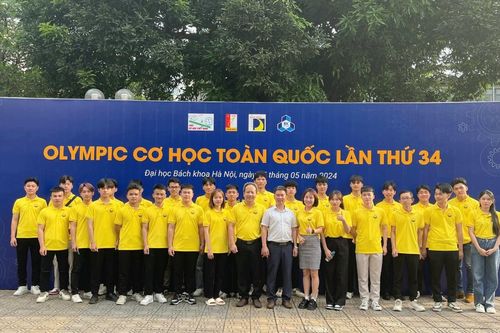26 sinh viên Trường ĐH Kỹ thuật Công nghiệp tham dự Olympic Cơ học toàn quốc