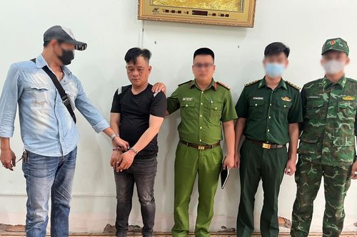 Đồn Biên phòng cửa khẩu Mỹ Quý Tây bắt giữ đối tượng truy nã