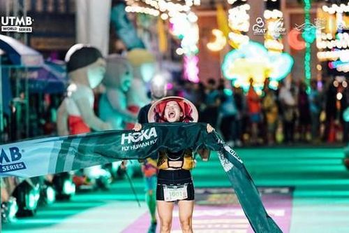 Hà Thị Hậu vô địch, phá kỷ lục 100km giải chạy siêu địa hình ở Thái Lan