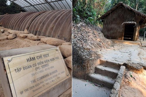 Trận Điện Biên Phủ nhìn từ dấu tích nơi chỉ huy của Tướng Giáp và Tướng Đờ Cát