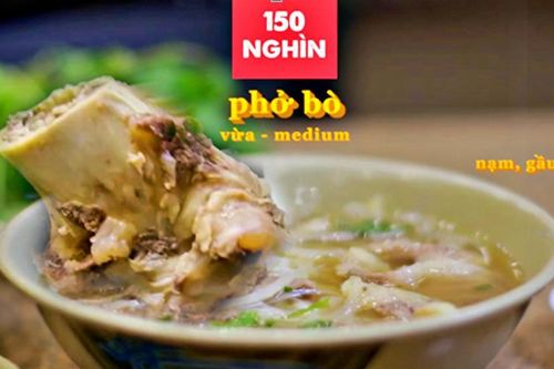 Bát phở 'nạm gầu gân' giá 150.000 đồng khiến dân Mỹ 'đổ đứ đừ'
