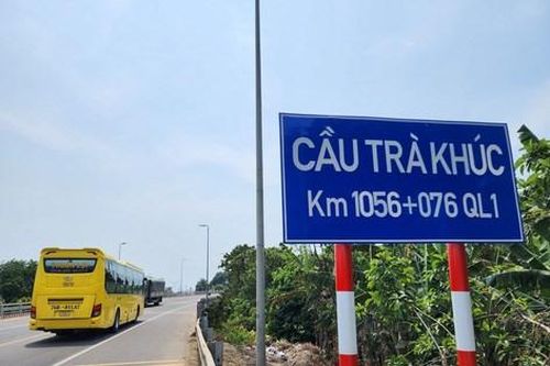 Sửa chữa cầu Trà Khúc 2 trên Quốc lộ 1A qua thành phố Quảng Ngãi trong tháng 5