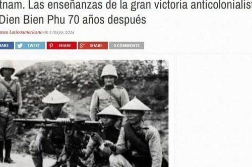 Báo chí và học giả quốc tế ca ngợi Chiến thắng Điện Biên Phủ