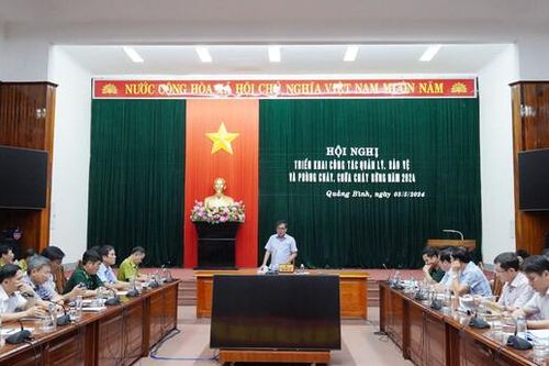 Tăng cường công tác quản lý, bảo vệ và phòng cháy, chữa cháy rừng năm 2024 ở Quảng Bình