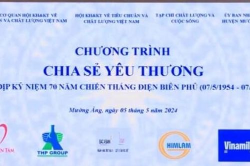 Chương trình 'Chia sẻ yêu thương' nhân kỷ niệm 70 năm chiến thắng Điện Biên Phủ (7/5/1954-7/5/2024)