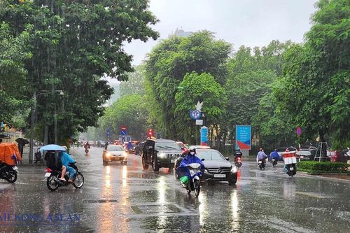 Bắc Bộ mưa cả tuần, Tây Nguyên và Nam Bộ giảm nhiệt
