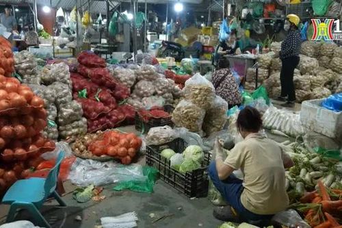 Nhộn nhịp bán mua ở chợ đầu mối lớn nhất Thủ đô