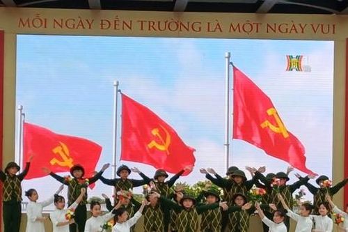 Hà Nội: Trường Tiểu học CLC Tràng An tưng bừng Liên hoan Chiến sĩ nhỏ Điện Biên