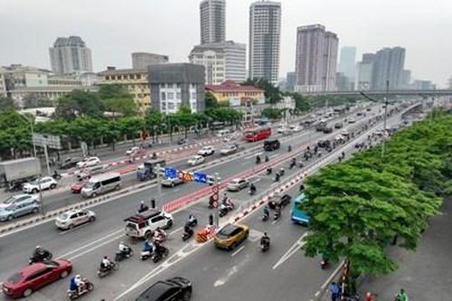 Hà Nội thông xe hai cầu vượt thép Mai Dịch rạng sáng 6-5