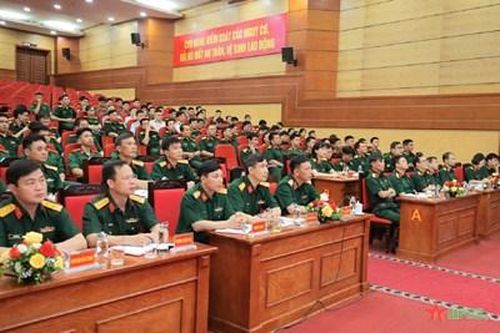 Học viện Hậu cần mít tinh hưởng ứng Tháng hành động về an toàn, vệ sinh lao động