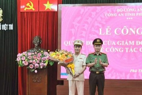 Điều động, bổ nhiệm cán bộ chủ chốt ở công an 3 tỉnh, thành