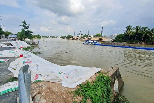 An Giang cảnh báo 56 đoạn sạt lở bờ sông