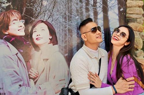 Hoa hậu Jennifer Phạm tinh nghịch dạo chơi Hàn Quốc với chồng doanh nhân