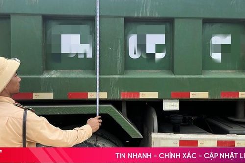 Chở quá tải trọng, 2 doanh nghiệp bị xử phạt 78 triệu đồng