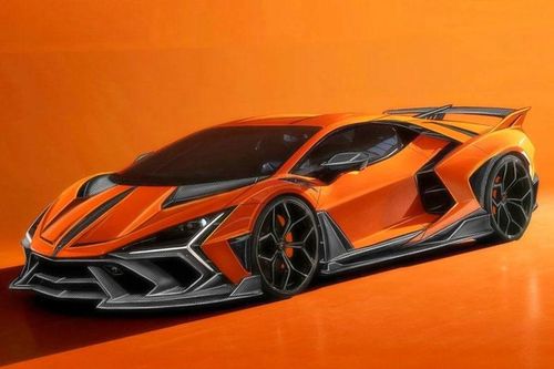 Siêu xe Lamborghini Revuelto hầm hố hơn với gói độ của Keyvany