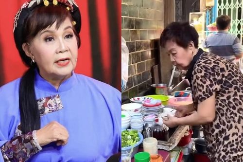 Nữ nghệ sĩ đình đám giờ bán hủ tiếu ở tuổi 75, ngày chồng mất vẫn đi hát vì sợ trả lại tiền rạp