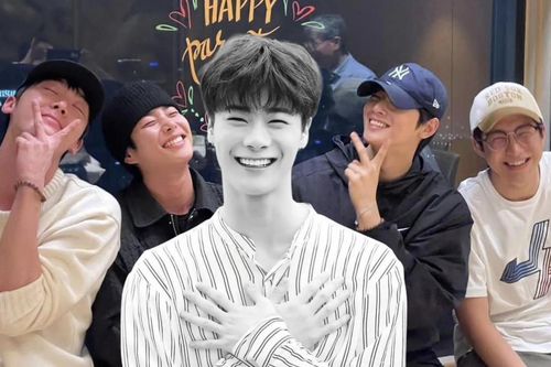 Gia đình của ASTRO họp mặt, một thành viên có hành động đặc biệt đối với Moonbin