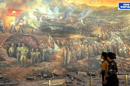 Khám phá bức tranh panorama tái hiện Chiến thắng lịch sử Điện Biên Phủ