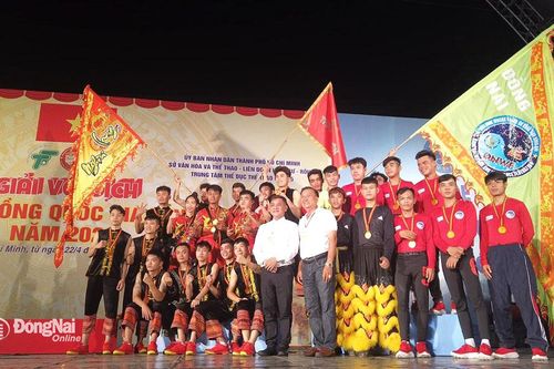 Giải vô địch lân - sư - rồng quốc gia 2024: Đồng Nai đoạt 3 huy chương đồng