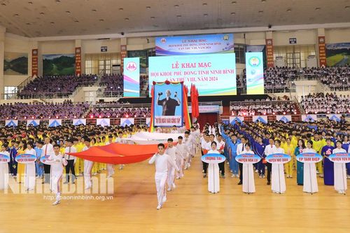 Nhiều dấu ấn từ Hội khỏe Phù Đổng tỉnh Ninh Bình lần thứ VIII
